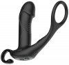 Posuwisty korek analny męski z pierścieniem Thrusting anal vibrator